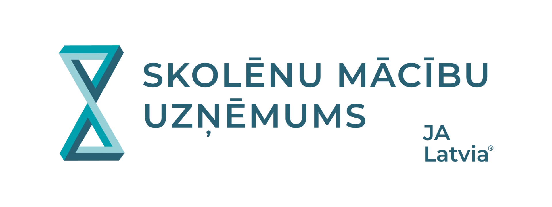 JA Latvia Skolēnu mācību uzņēmums programmas logo